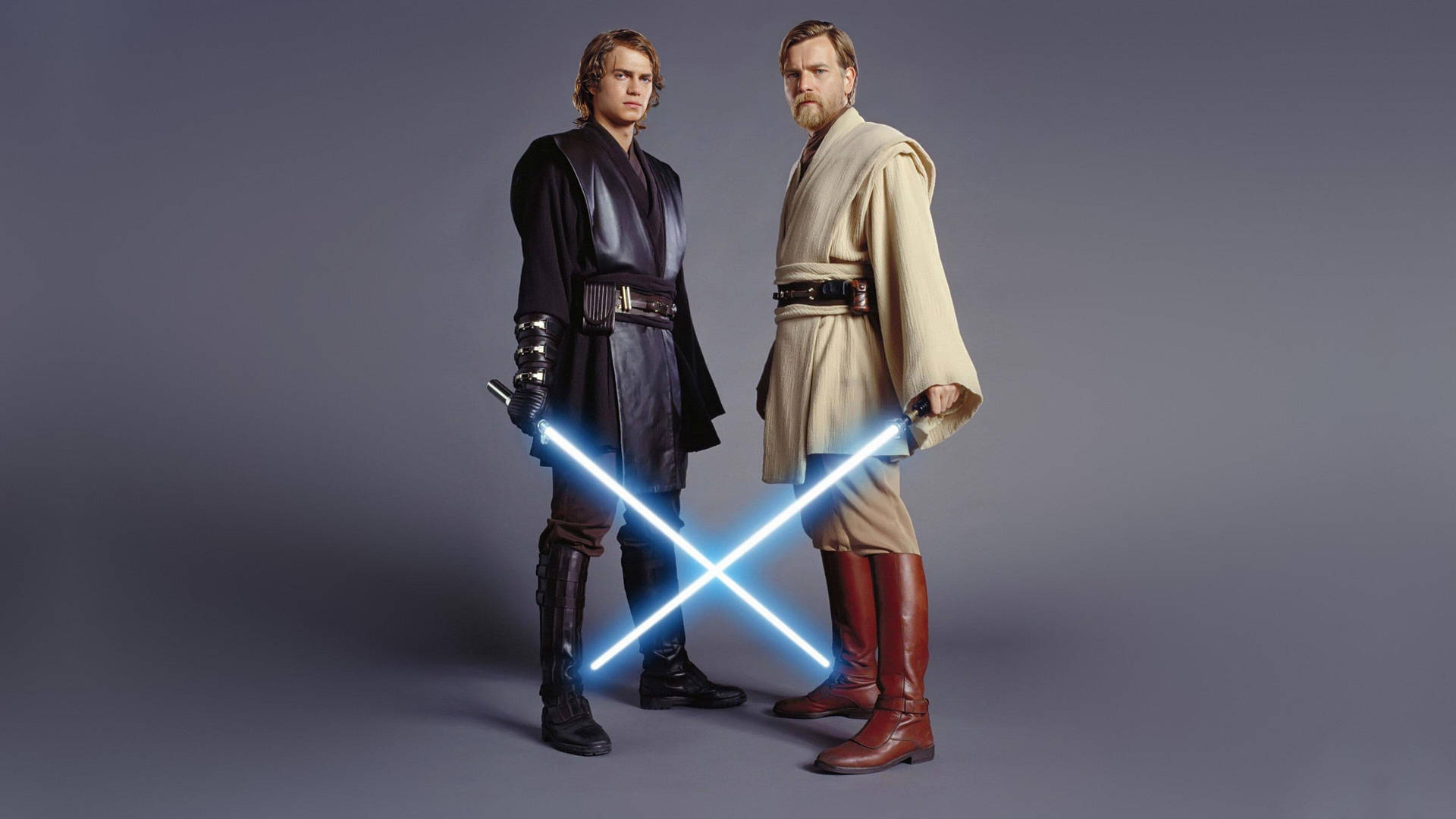 Obi Wan Kenobi Jedi Lightsabers Background