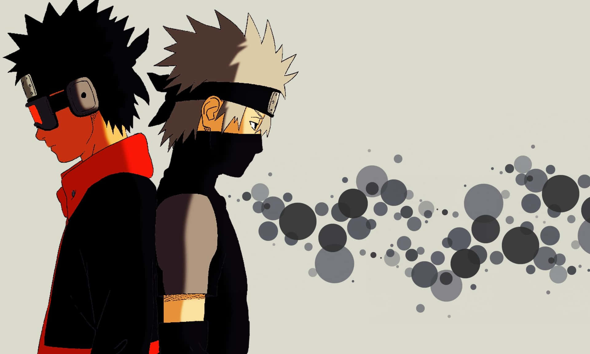 Obito And Kakashi, Best Friends In Life And In Death. Background