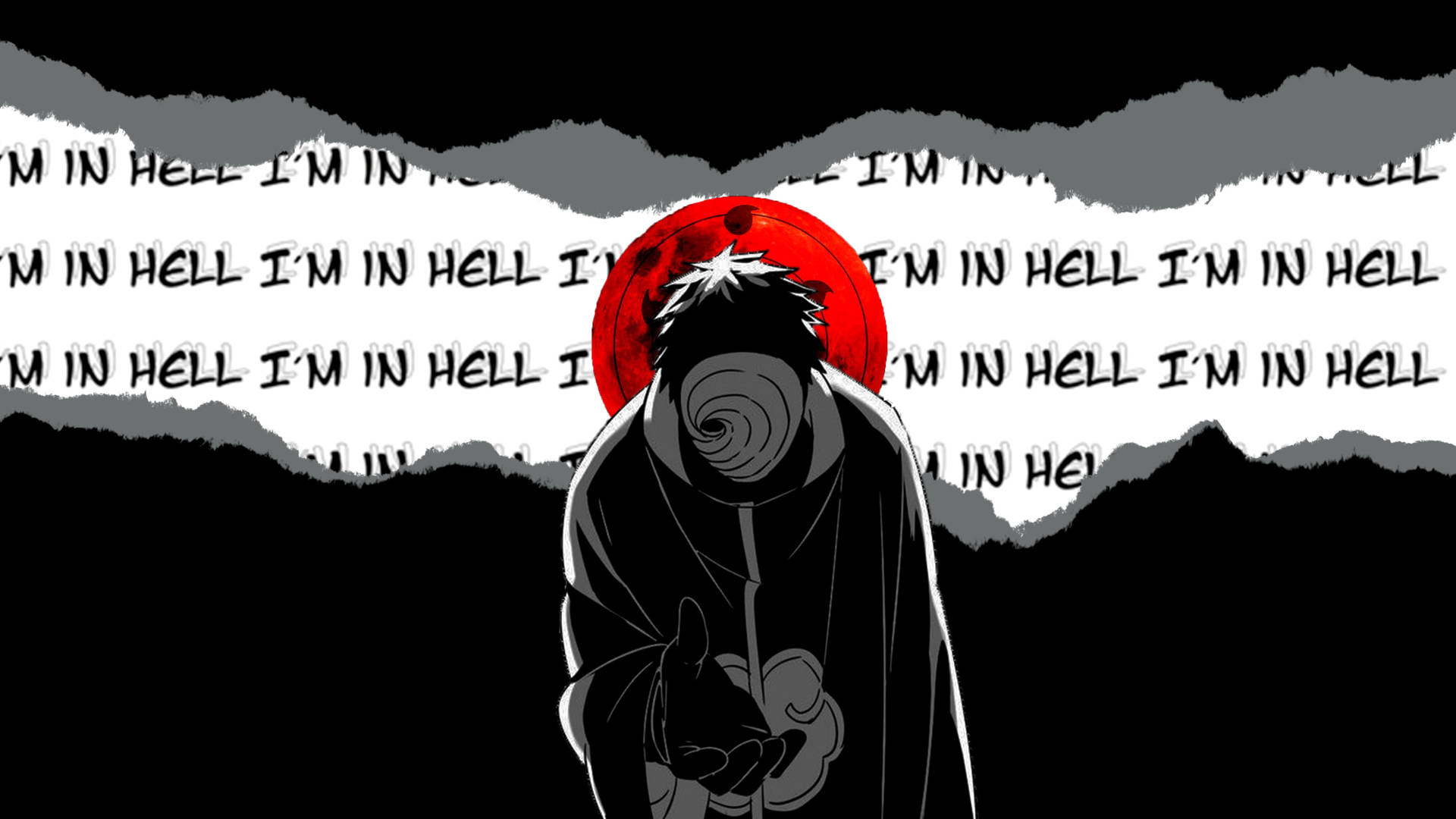 Obito Uchiha 4k Depressed Background