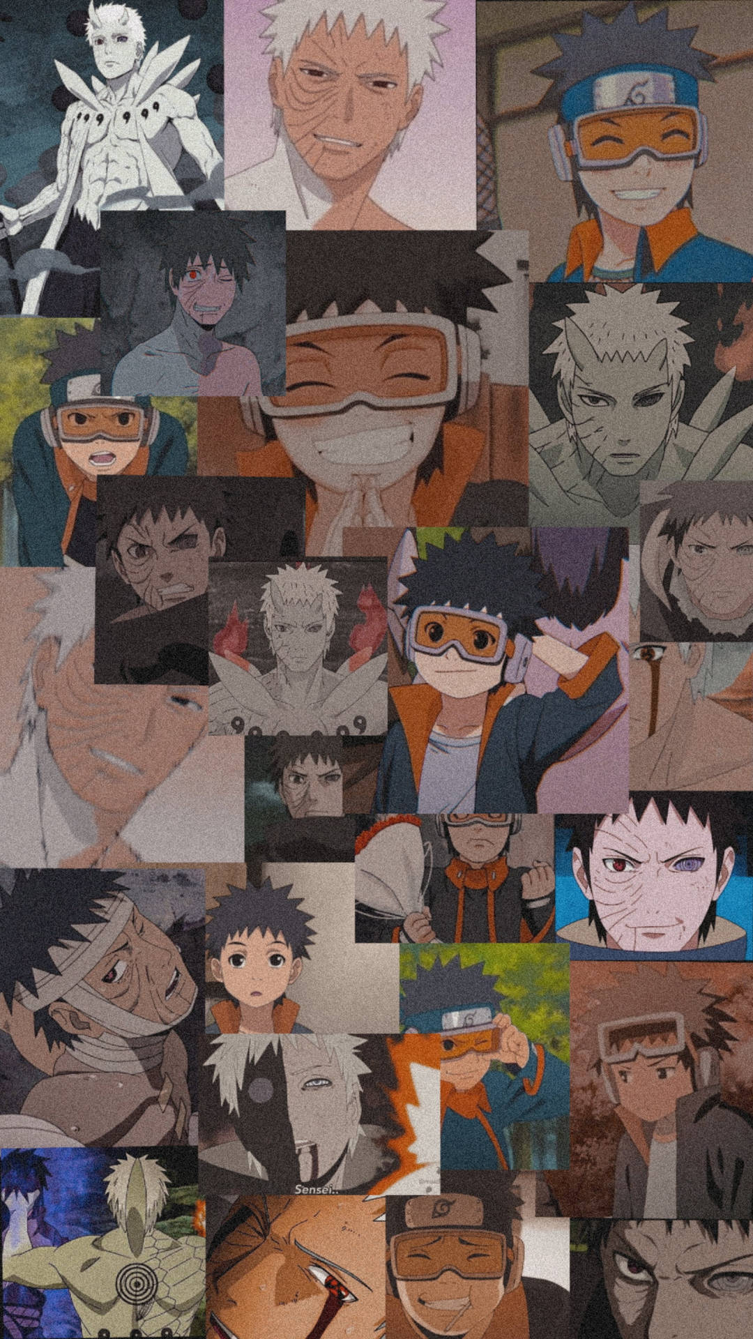 Obito Uchiha Collage 4k