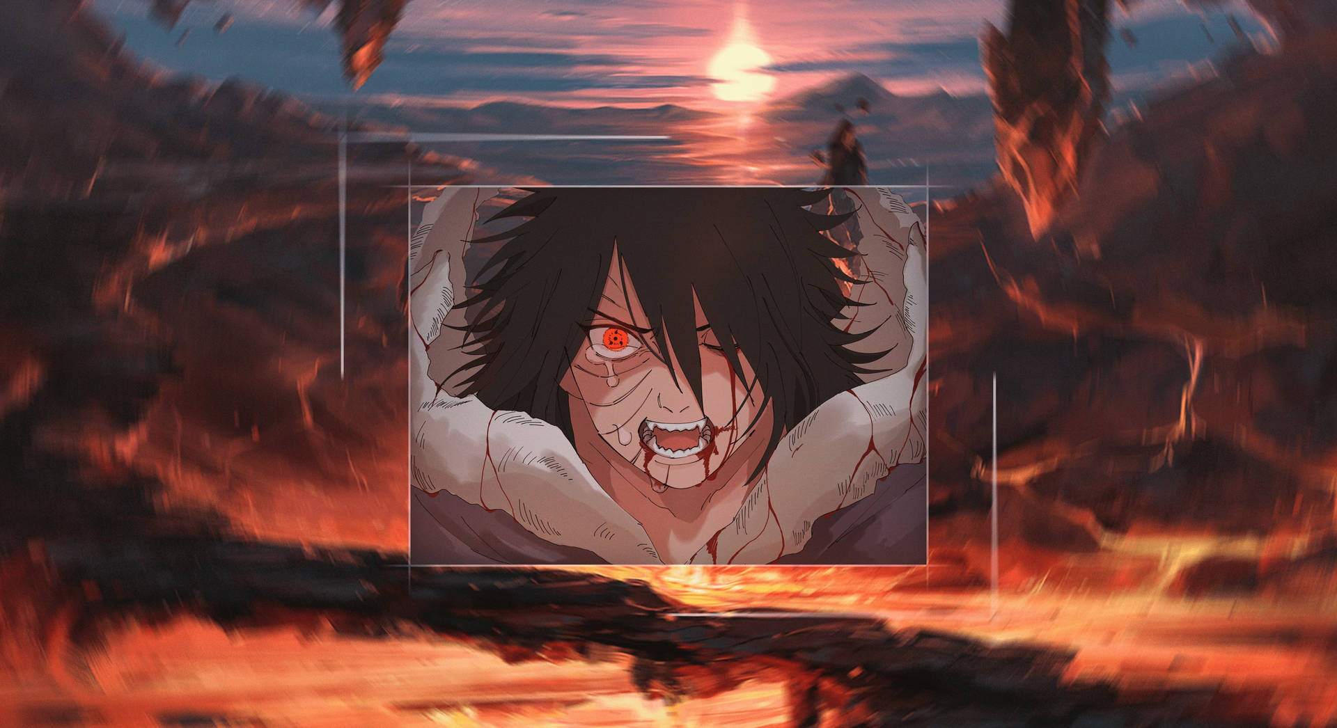 Obito Uchiha Lava 4k