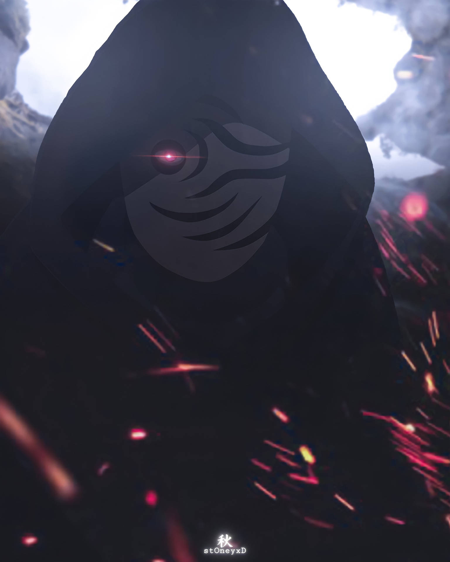 Obito Uchiha Menace 4k