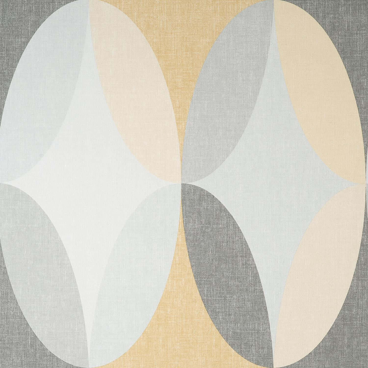 Oblong Gray And Orange [wallpaper] Background