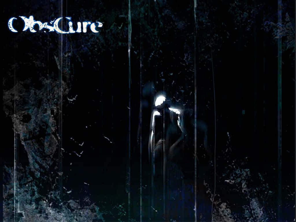 Obscure Monster In Dark Poster Background