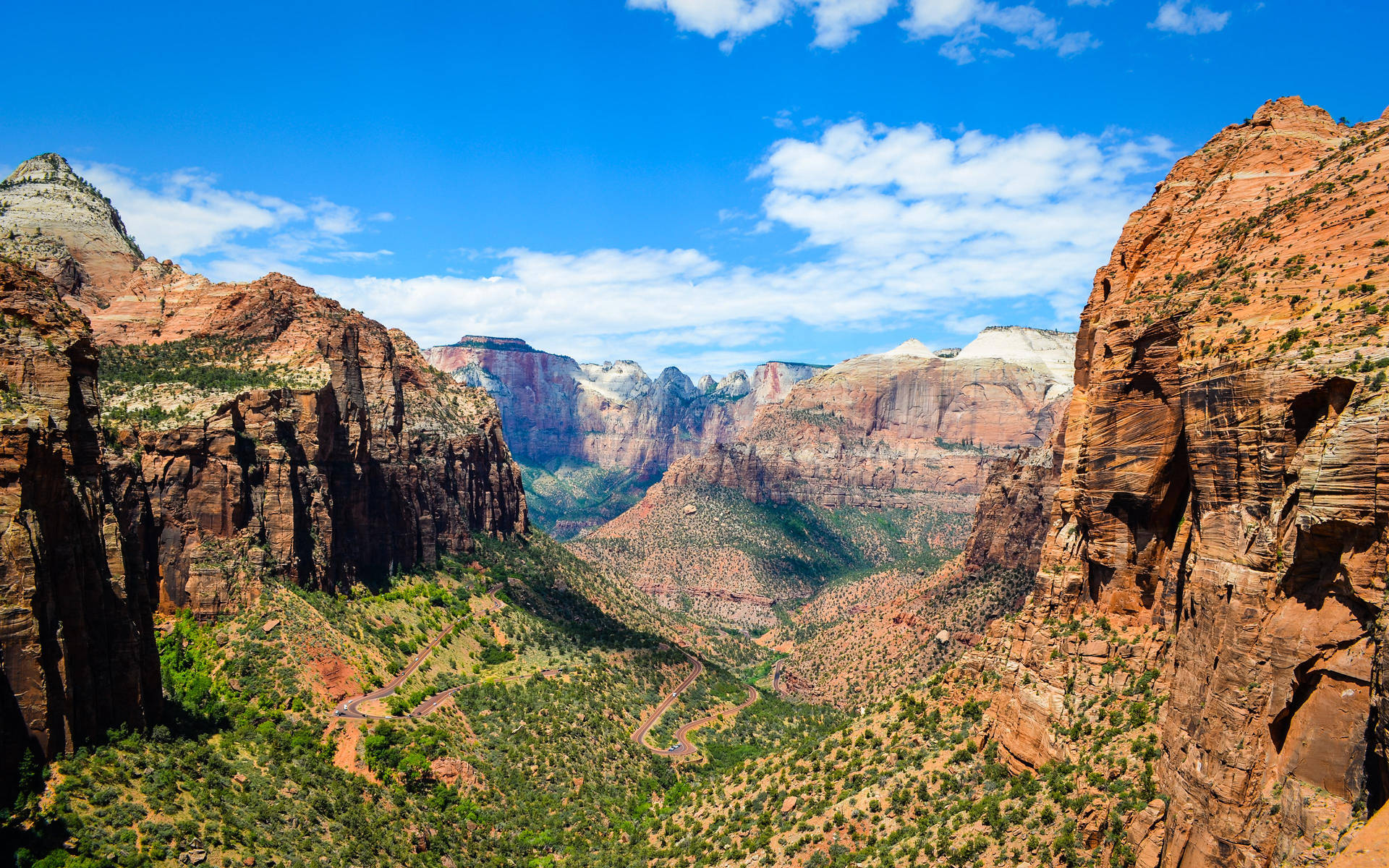 Observation Point In Zion National Park