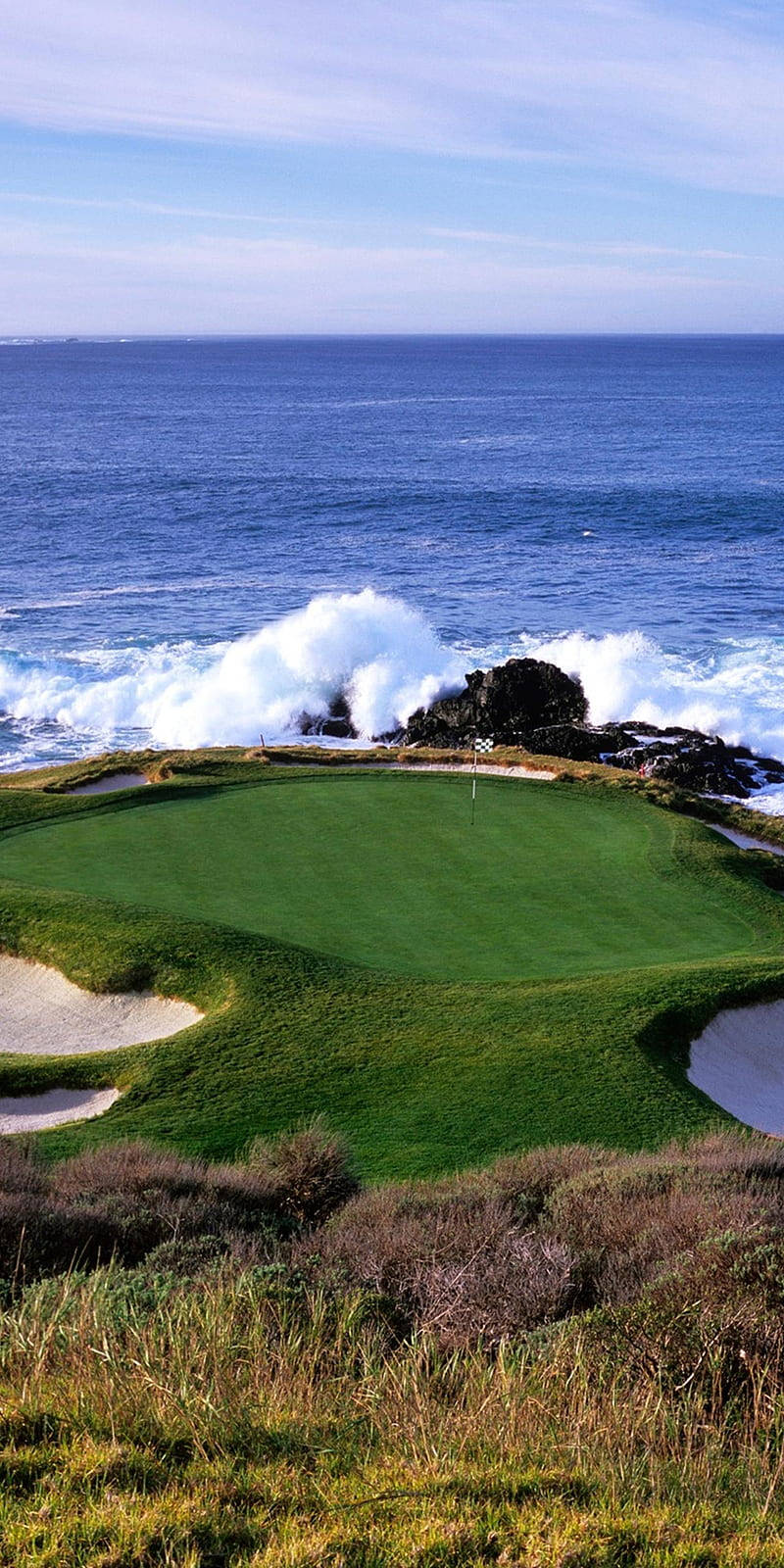 Ocean Course For Golf Iphone Background