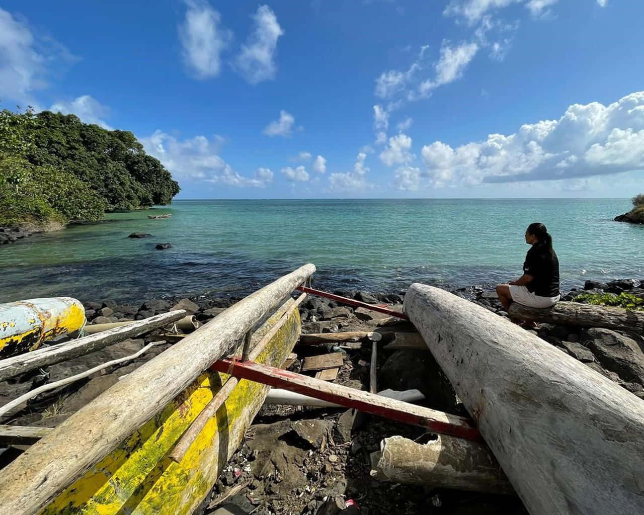 Ocean In Apia Background
