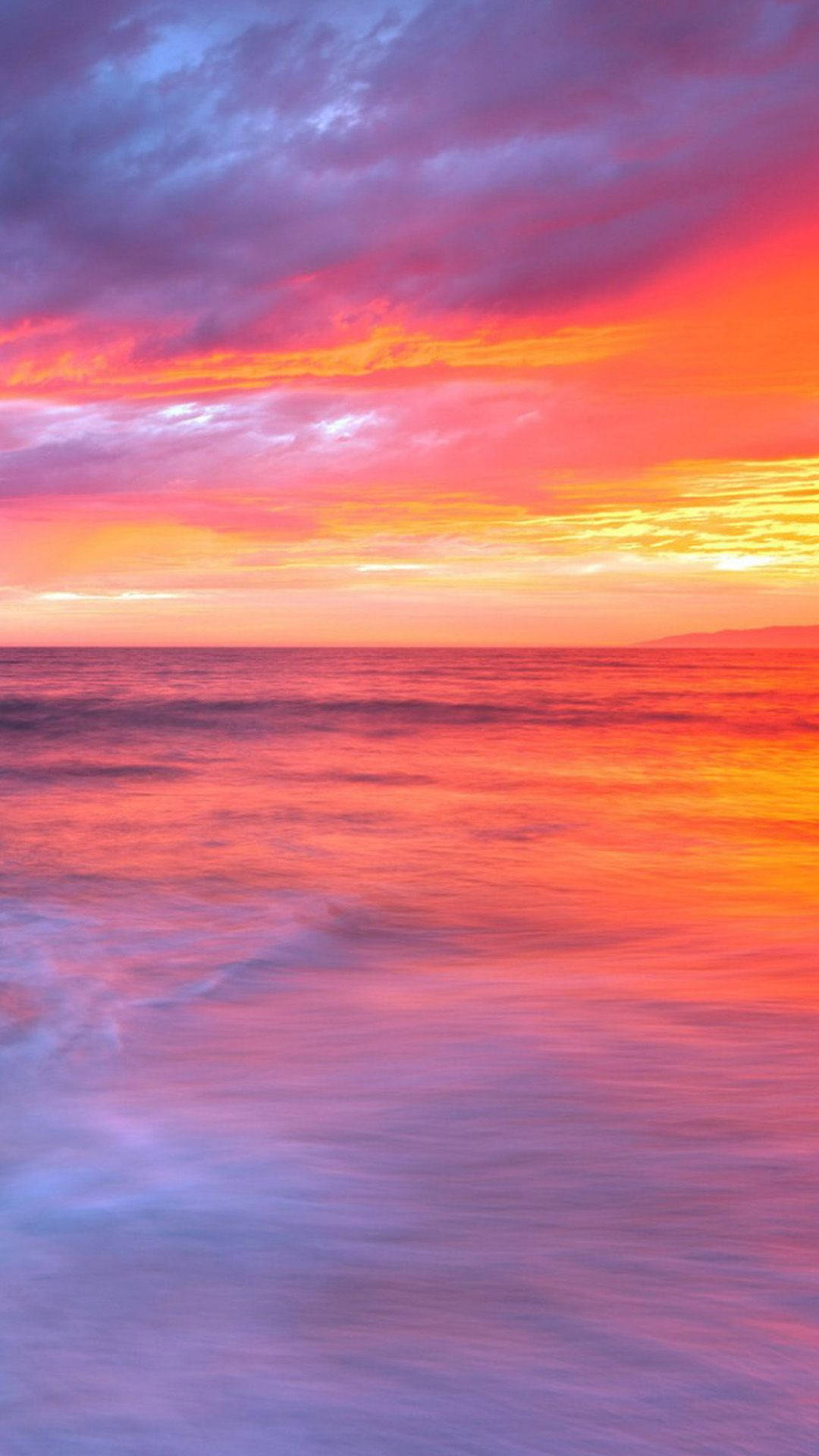 Ocean Pink Sunset