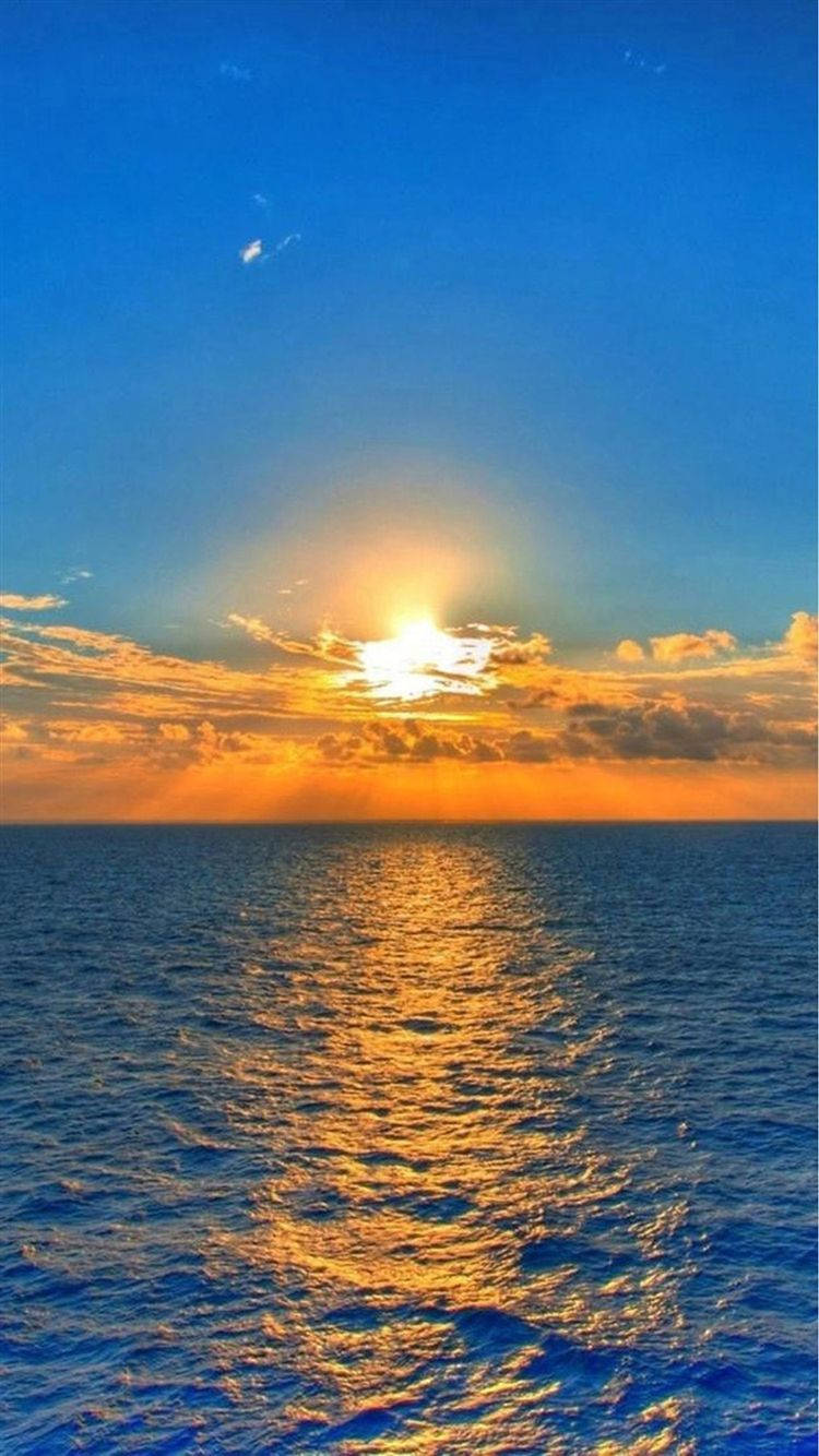 Ocean Sunrise Malibu Iphone Background