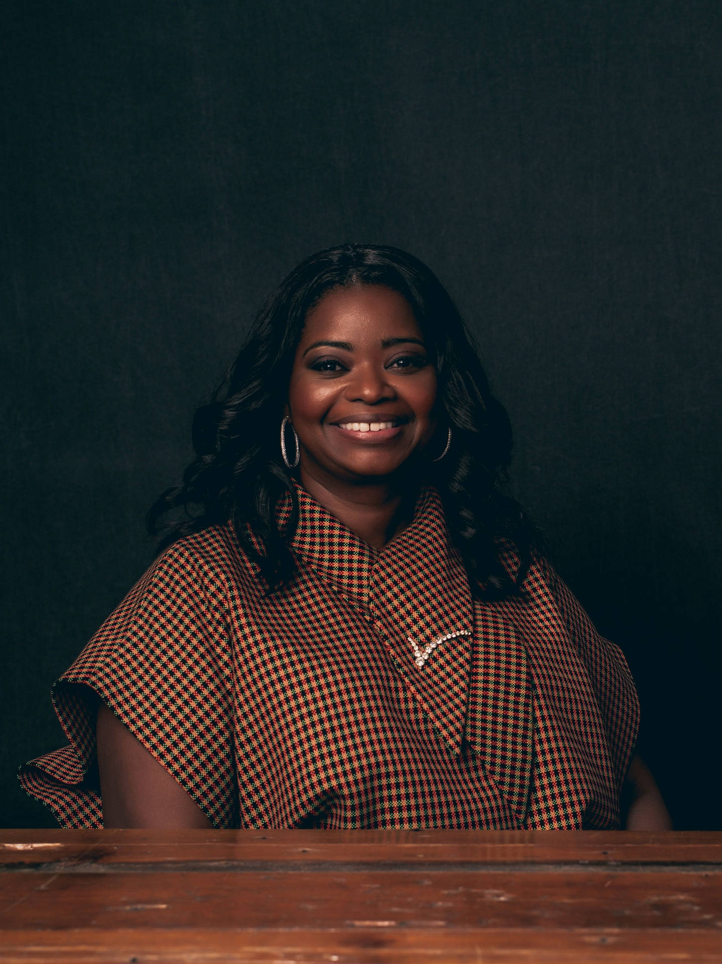 Octavia Spencer 2016 Tiff Portrait Photograph Background