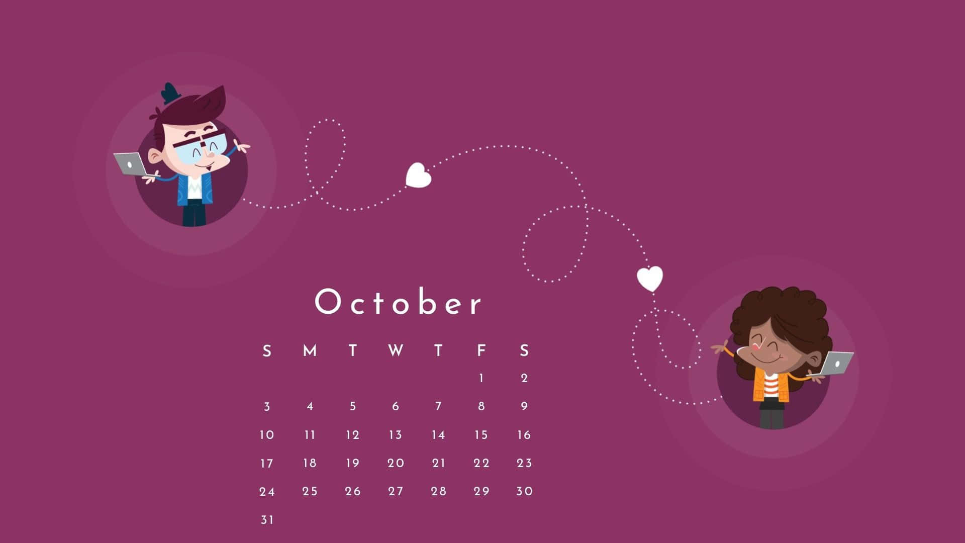 October Calendar Wallpaper - Hd Wallpapers Background