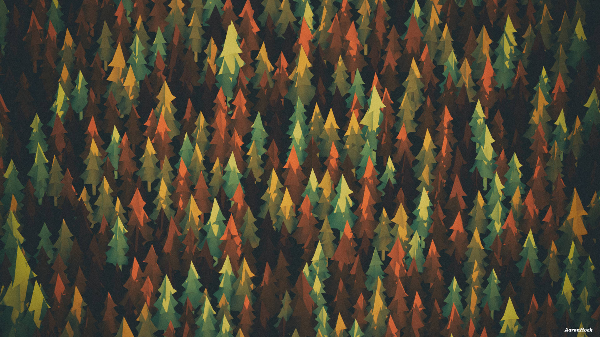 October Forest Fall Art Background