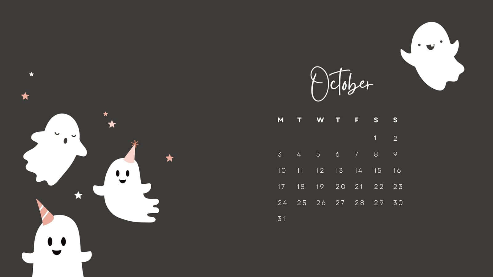 October Fun - Enjoy This Deliciously Cute Desktop Background