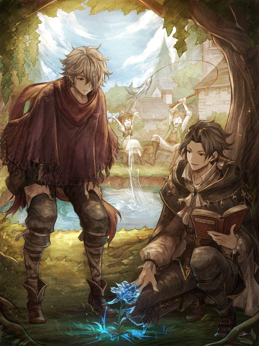 Octopath Traveler Therion And Cyrus Background