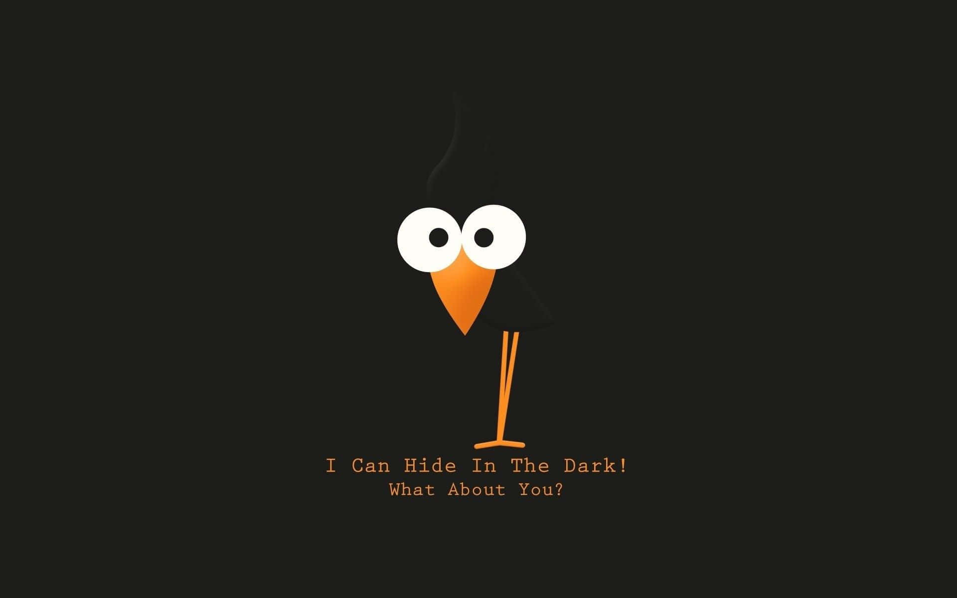 Odd Bird With Quote [wallpaper]