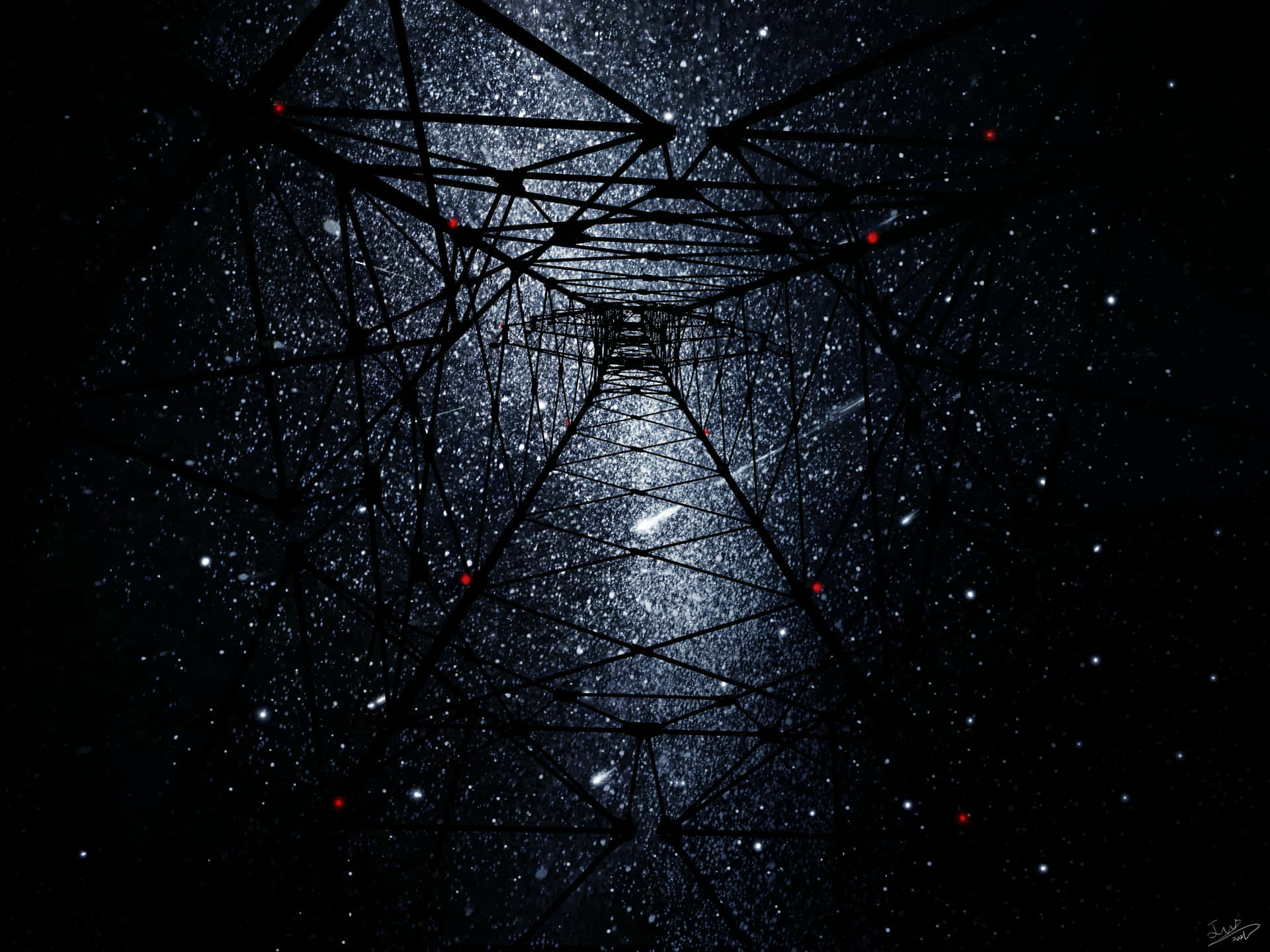 Odd Dark Space [wallpaper] Background