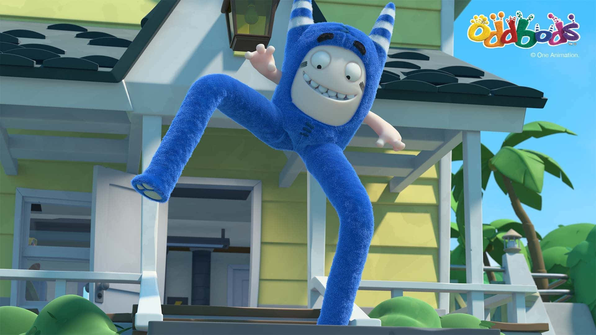 Oddbods Show Pogo With Long Legs