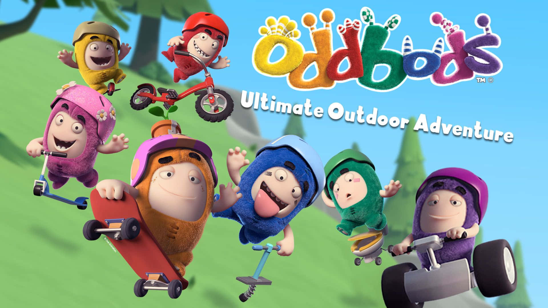 Oddbods Ultimate Outdoor Adventure - Screenshot Thumbnail Background
