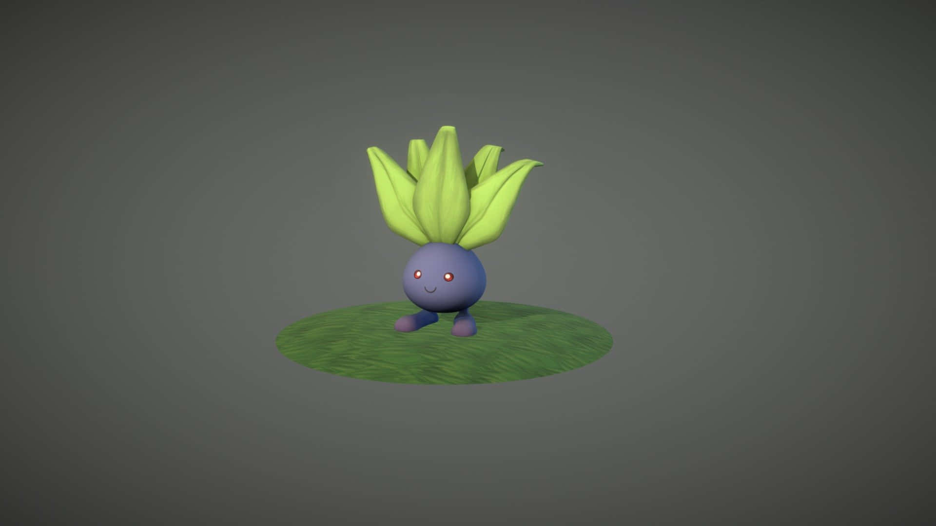 Oddish 3d Model