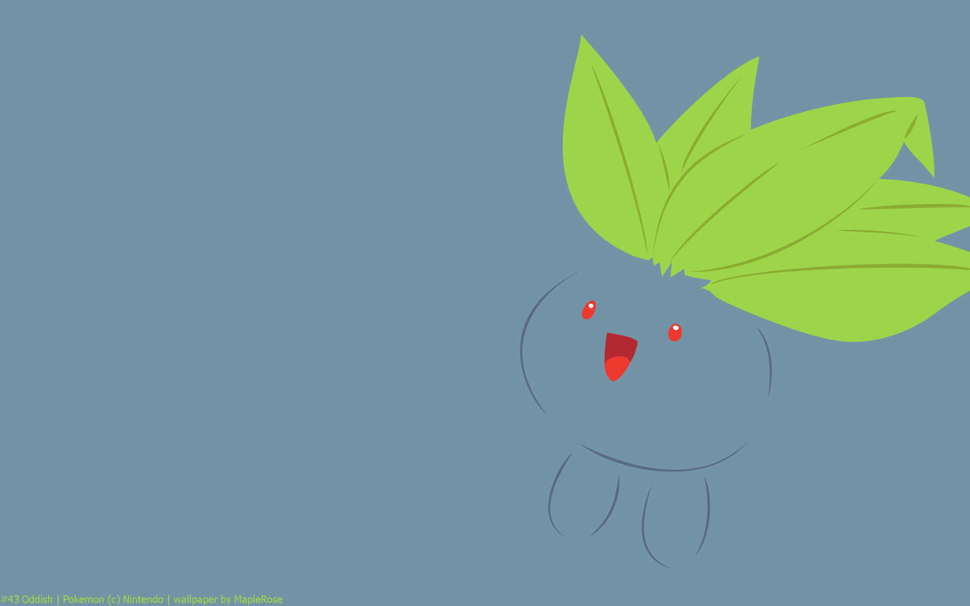 Oddish Color Art Background
