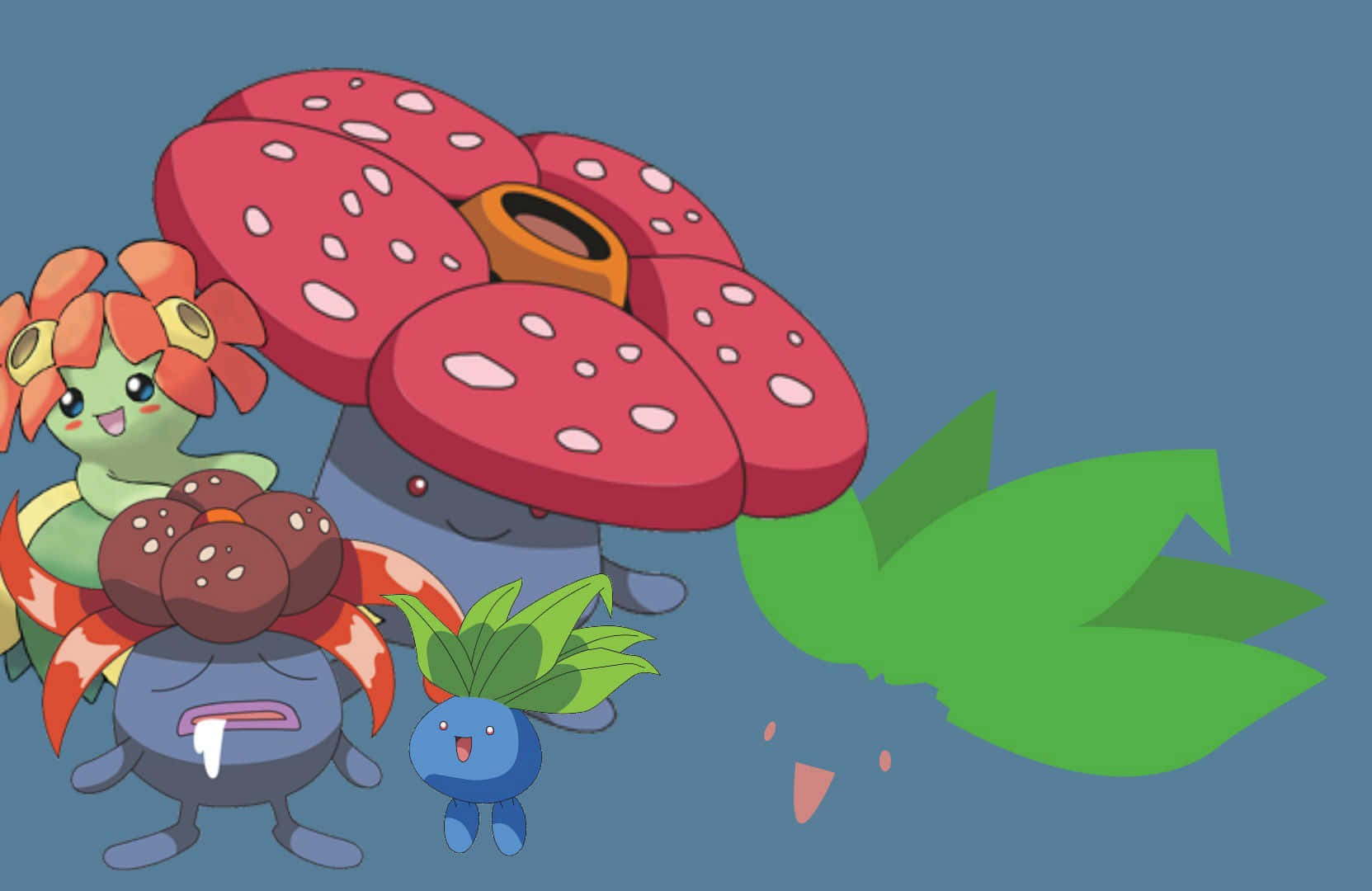 Oddish Evolutions Background