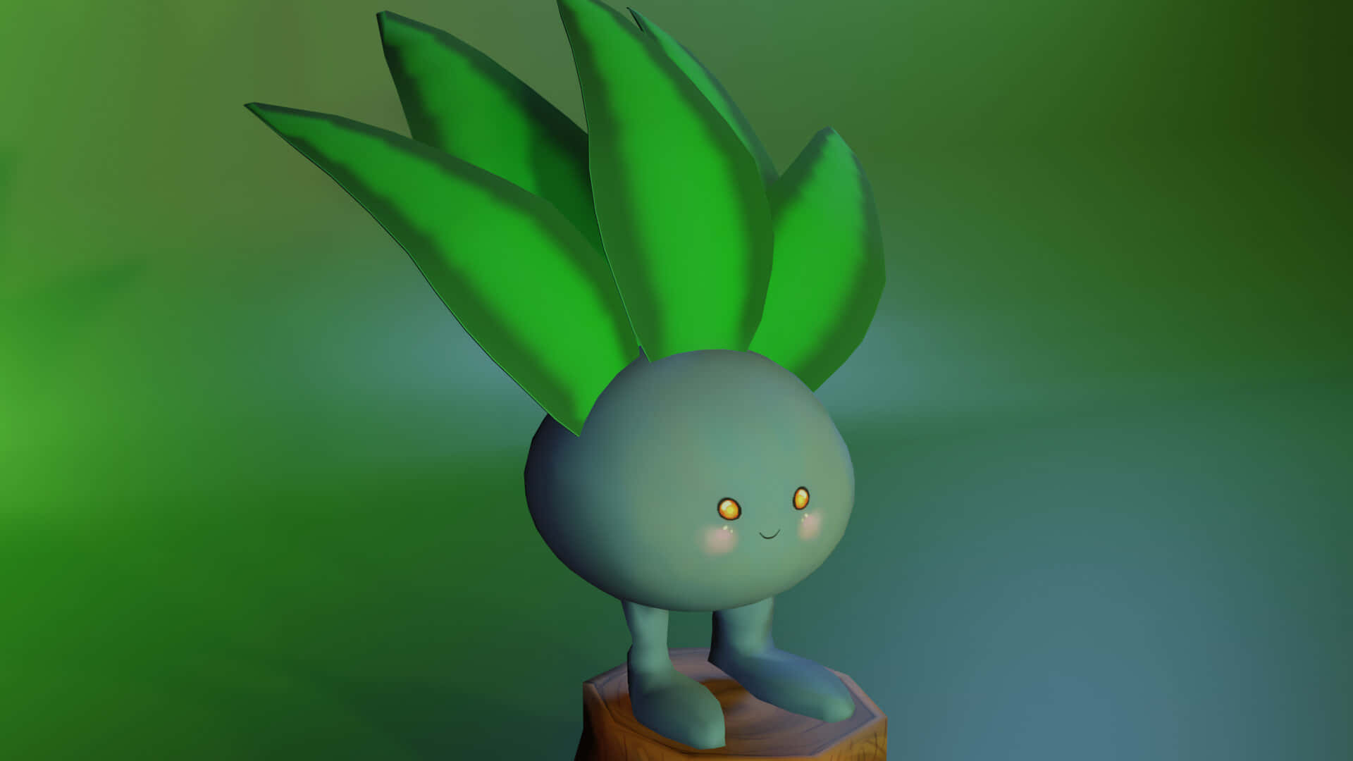 Oddish Feet Background
