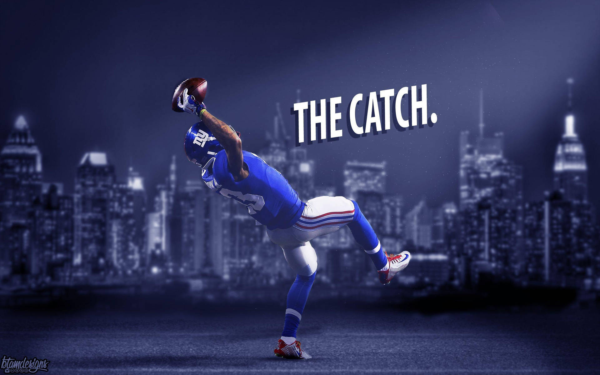 Odell Beckham Jr The Catch Background