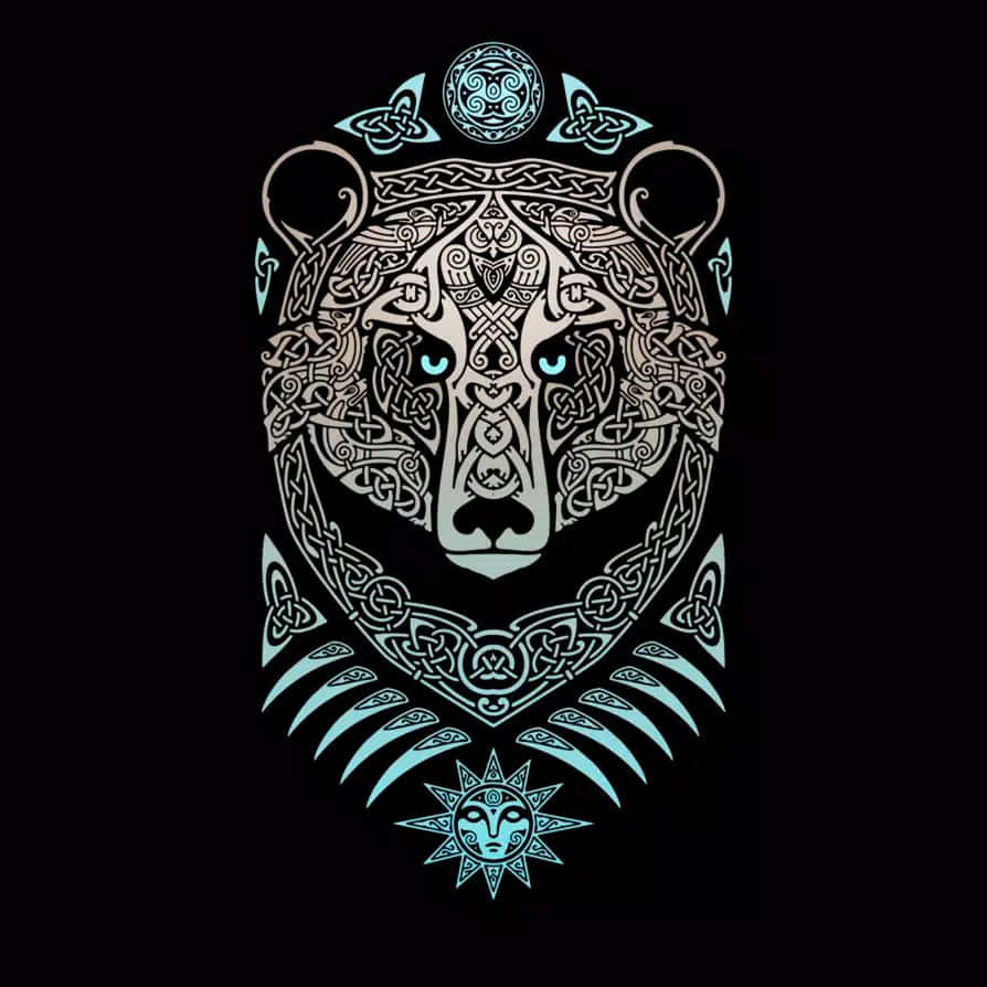 Odin Leads The Aesir In Asgard Background
