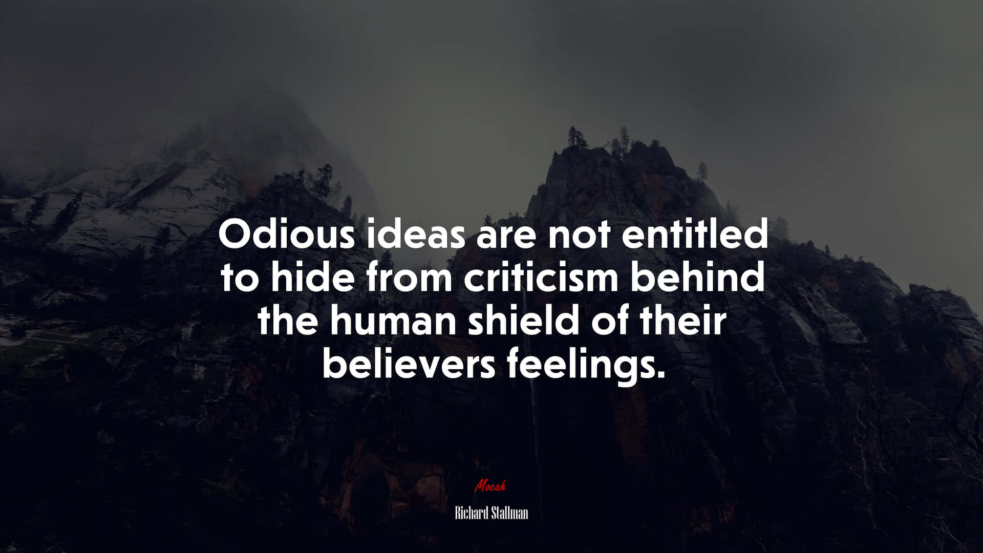 Odious Ideas Quote