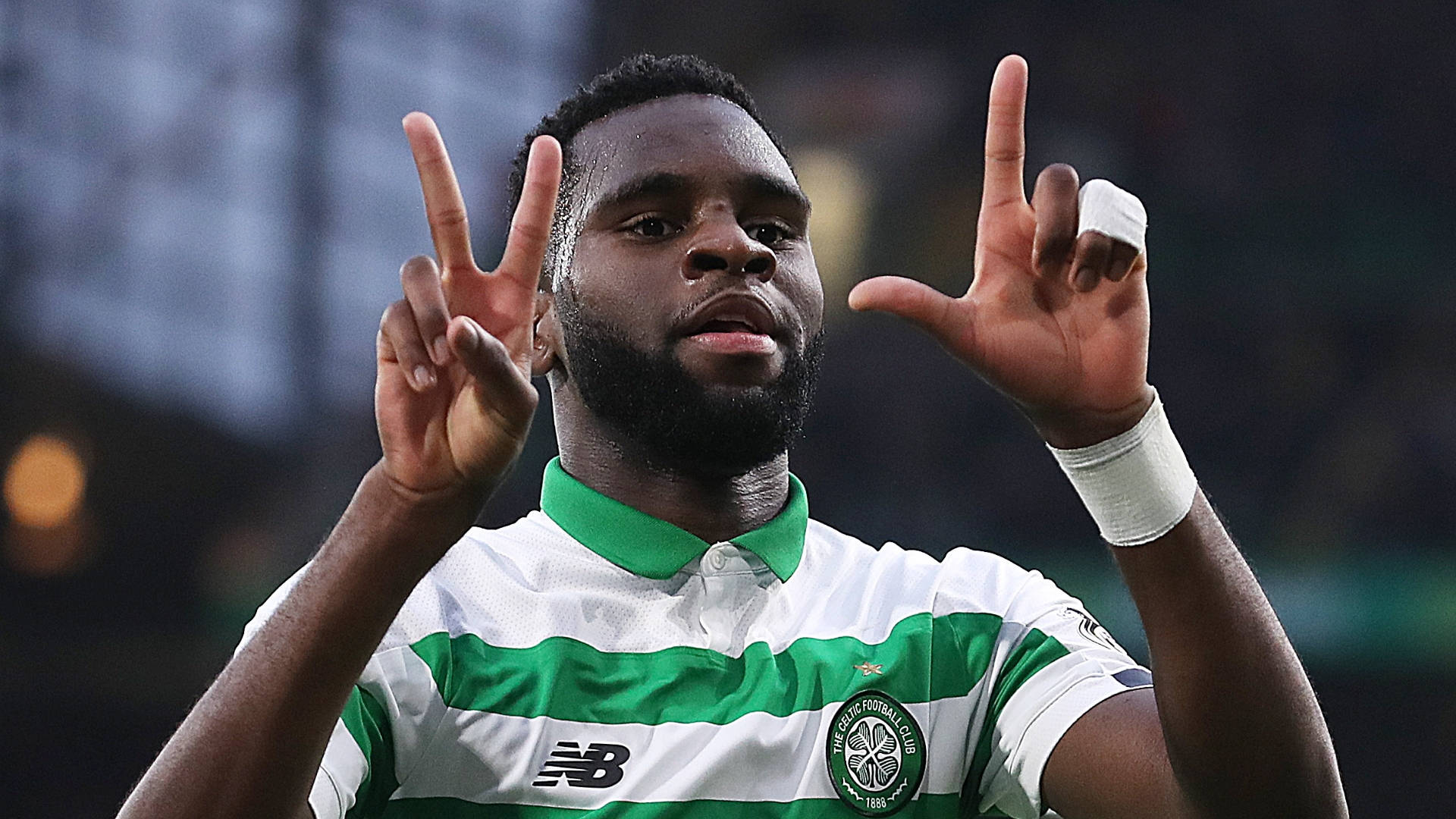 Odsonne Edouard 2 And L Gesture Background