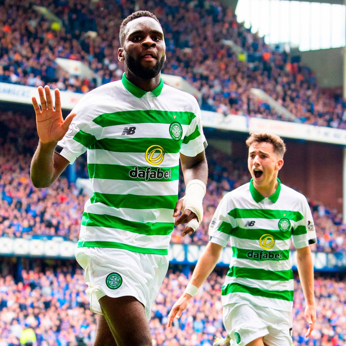 Odsonne Edouard With His Teammate