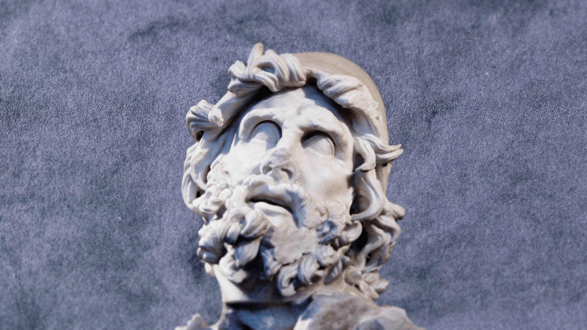 Odysseus Greek Statue Background