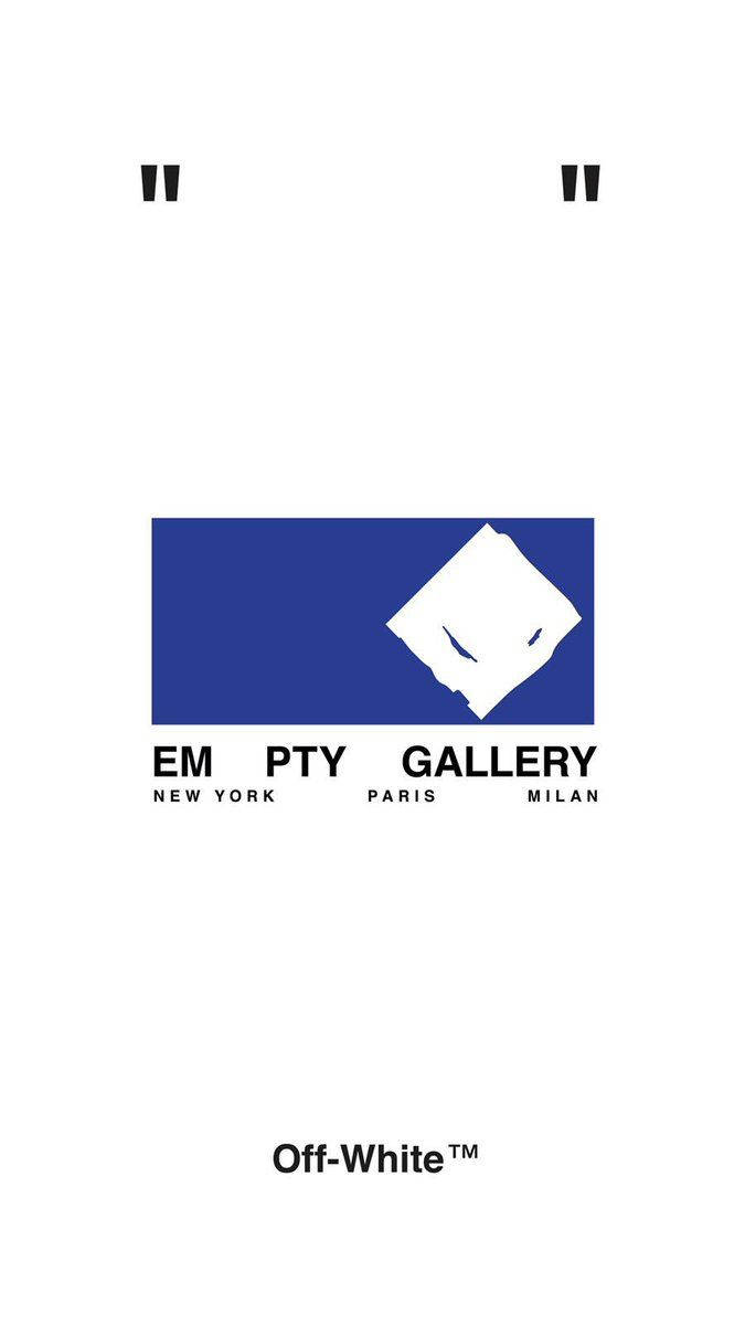 Off White Empty Gallery Logo