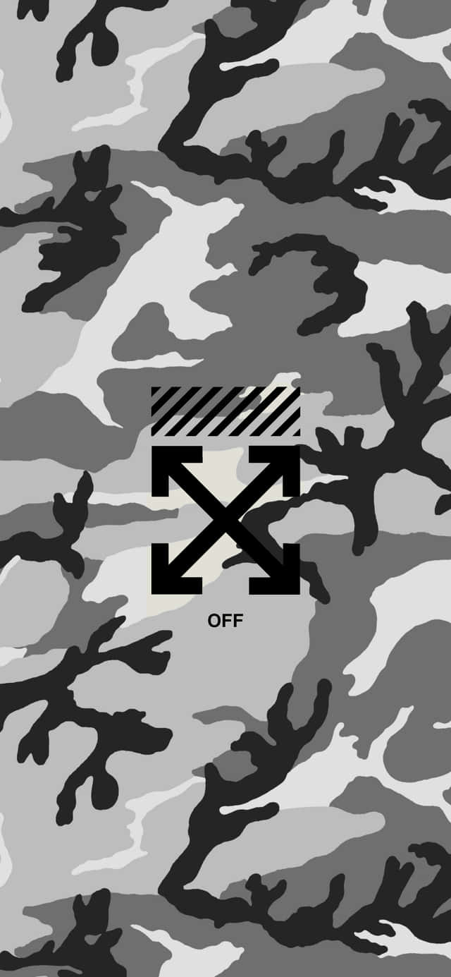 Off White Iphone Camouflage Pattern