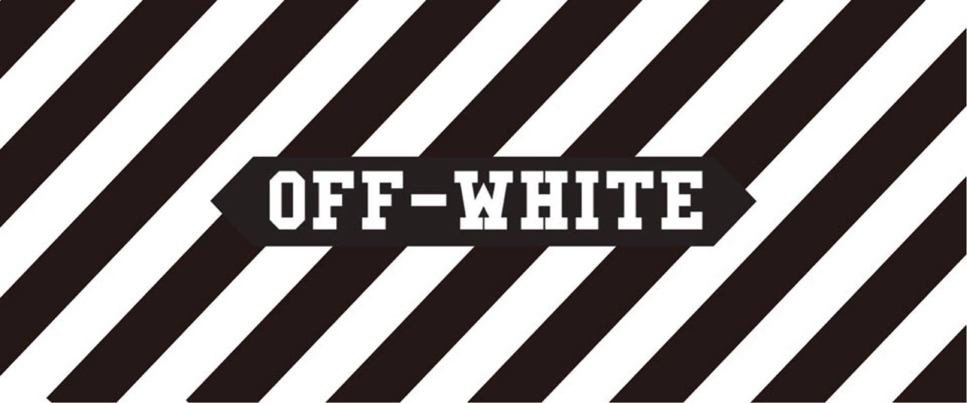 Off White Logo Diagonal Lines