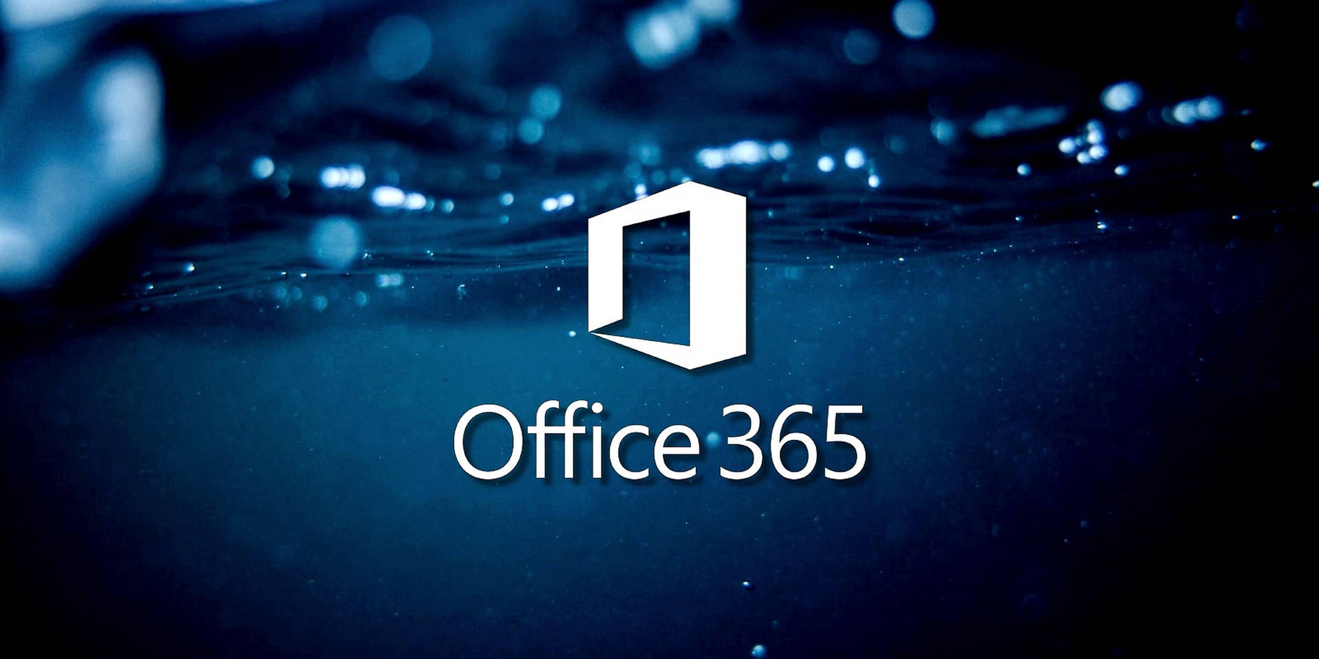Office 365 Aqua Blue Background