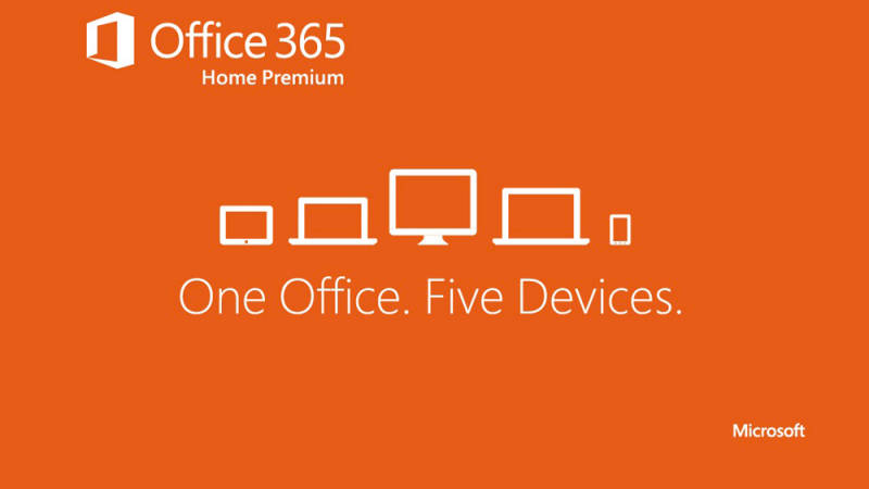 Office 365 Minimalist Orange Background