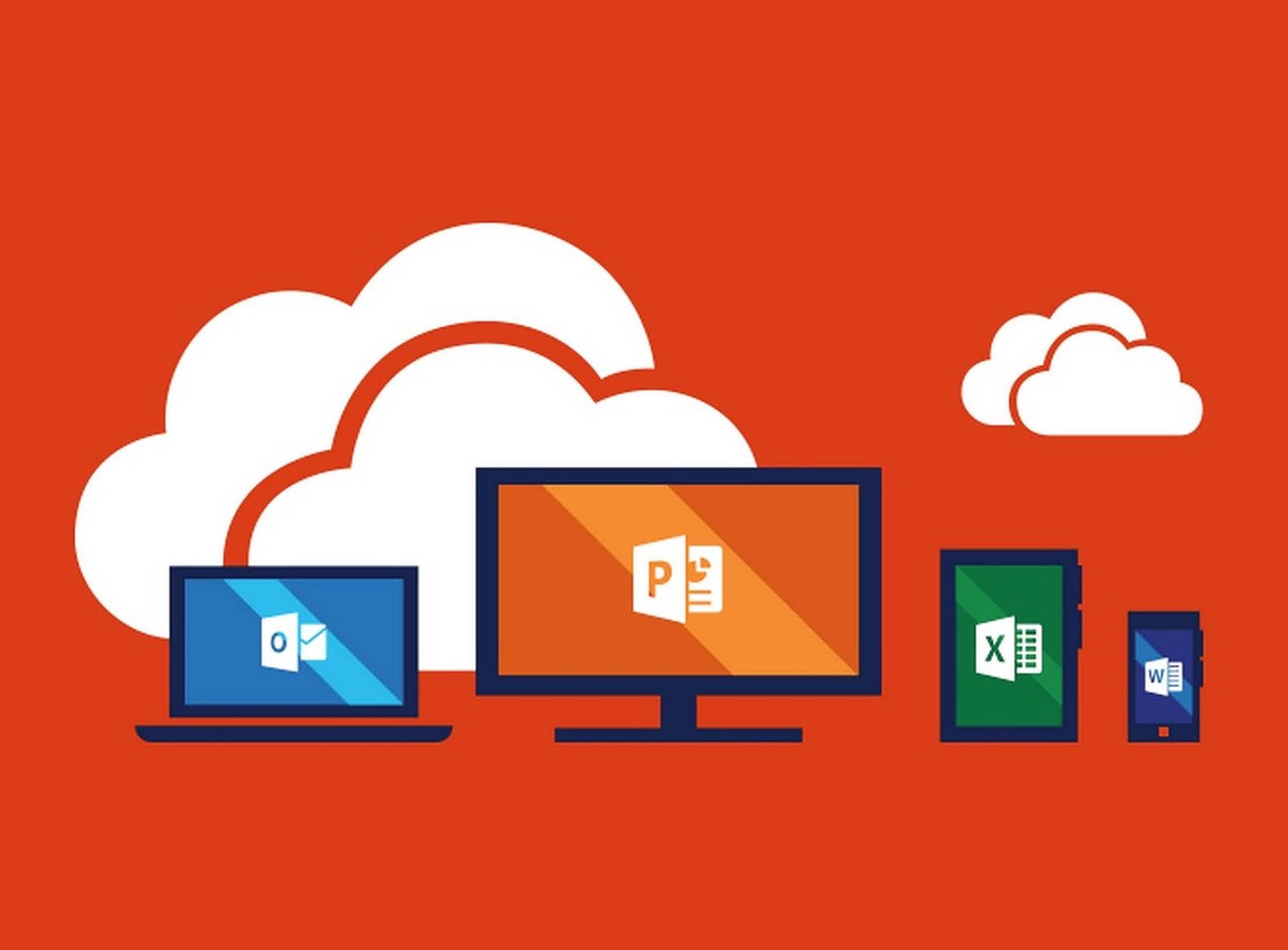 Office 365 Multiple Devices Background