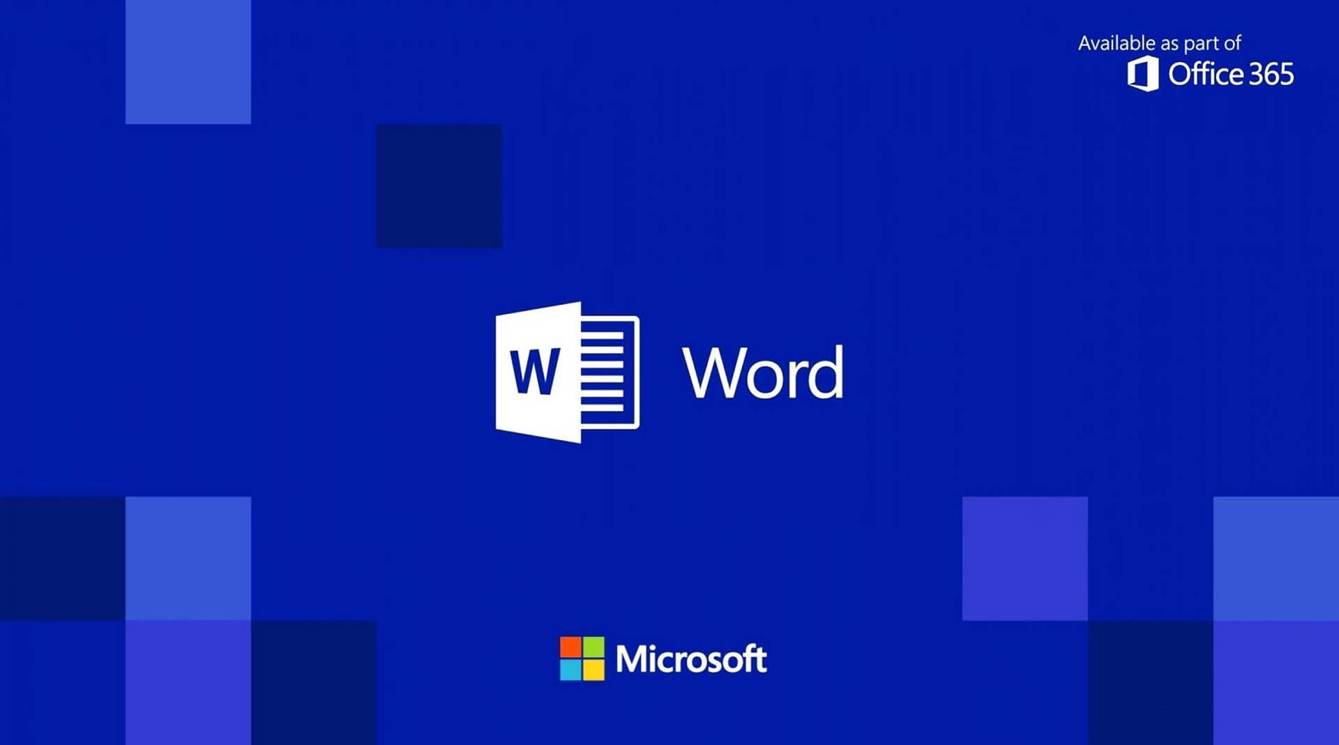 Office 365 Word Application Background