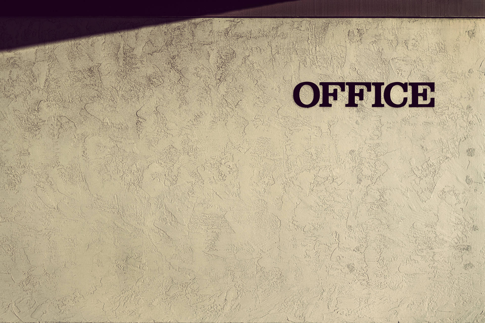 Office, Word, Inscription, Wall, Texture Background