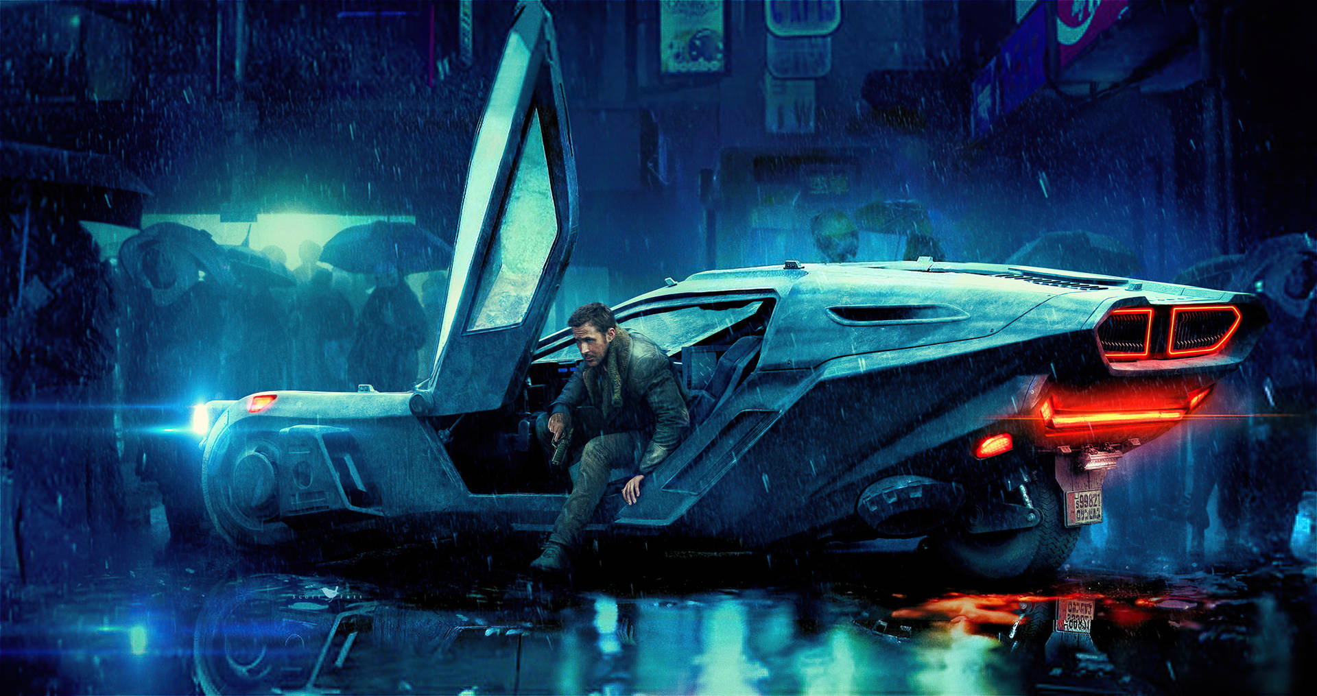 Officer K Spinner Blade Runner 2049 4k