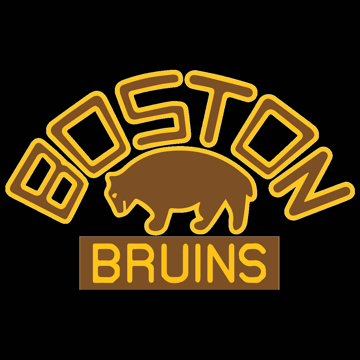 Official Boston Bruins Logo Background