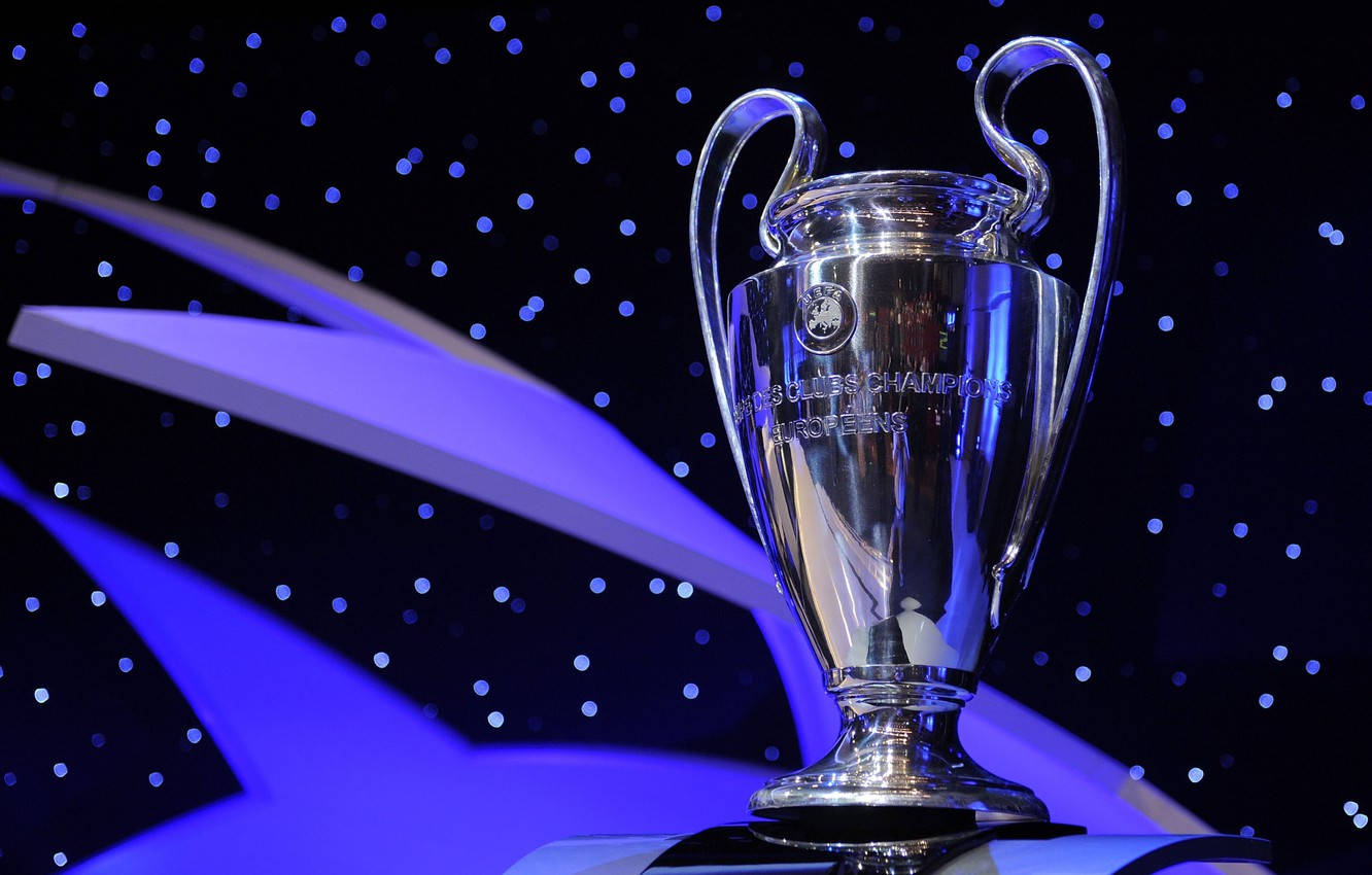 Official Champions League Trophy Background