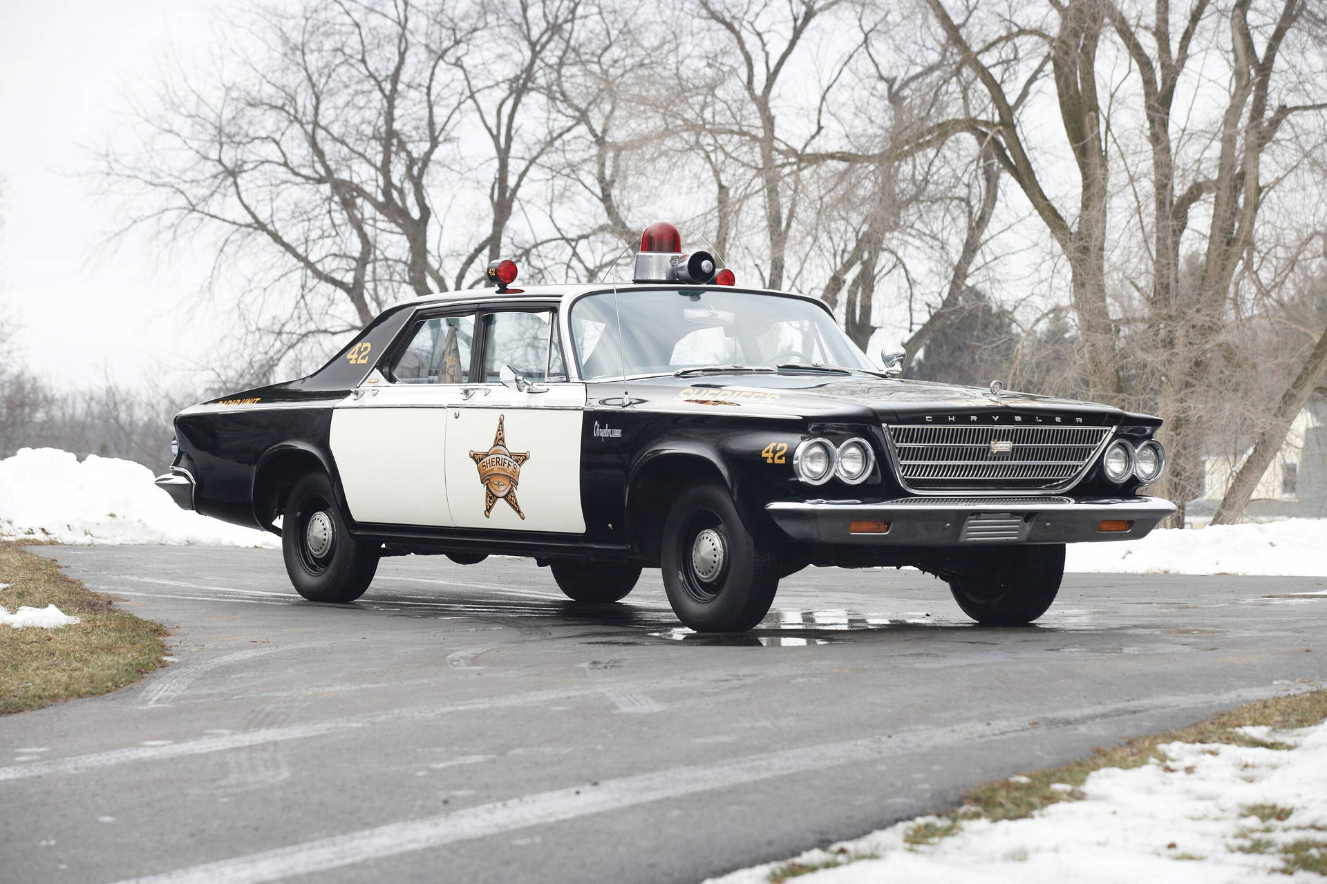 Official Chrysler Sheriff Patrol Car