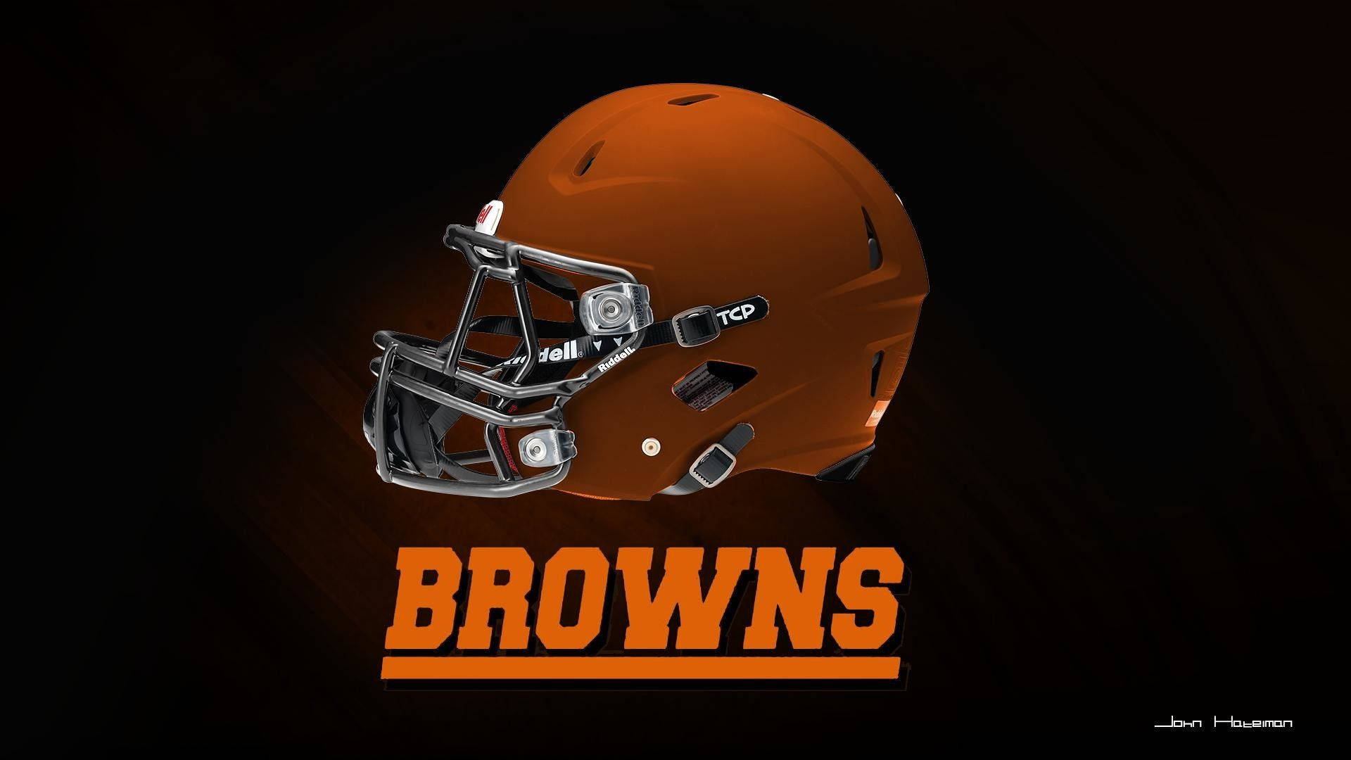 Official Cleveland Browns' Logo Background