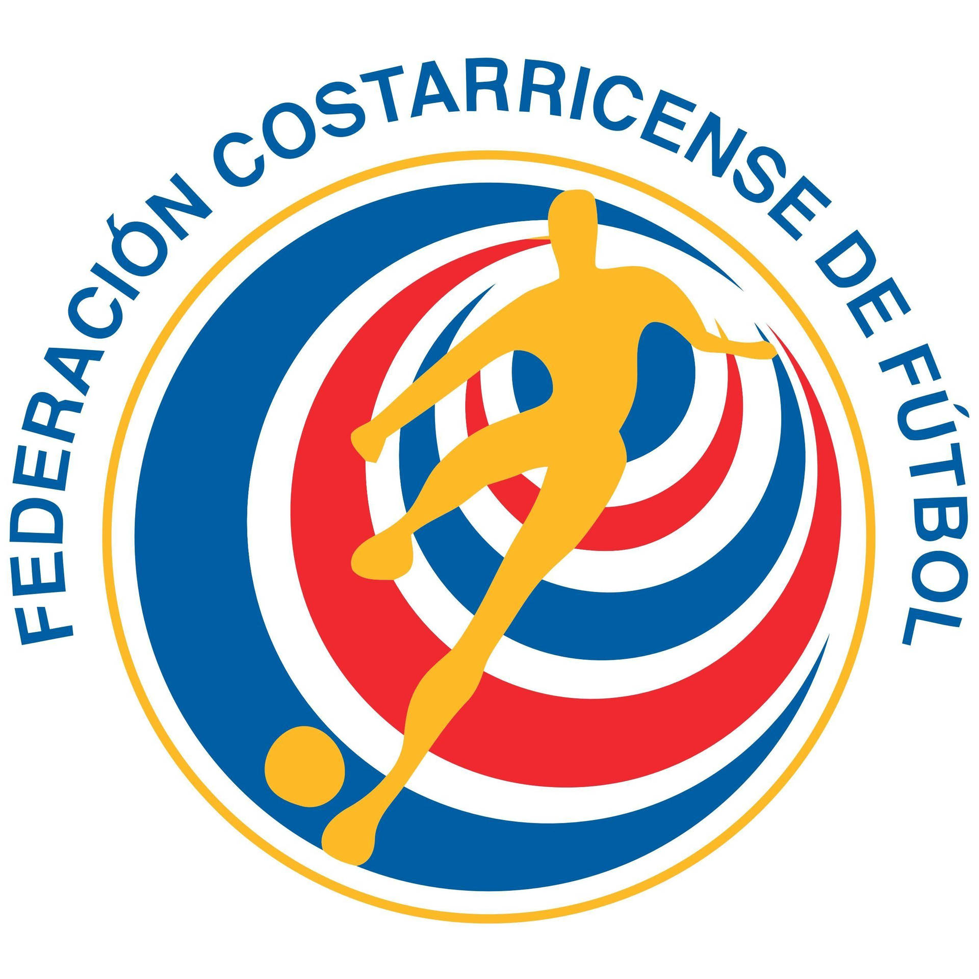 Official Costa Rica National Football Team Logo Background