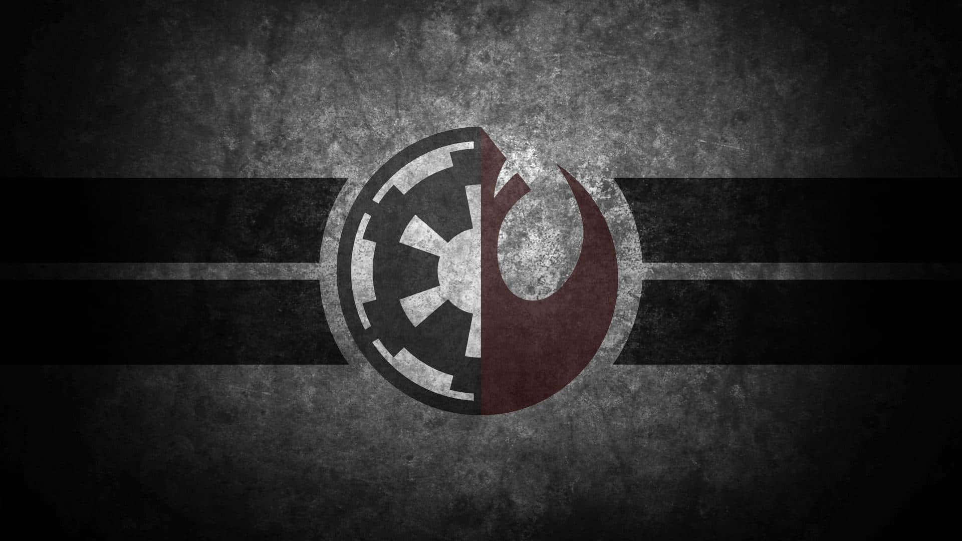 Official Emblem Of The Galactic Empire Background