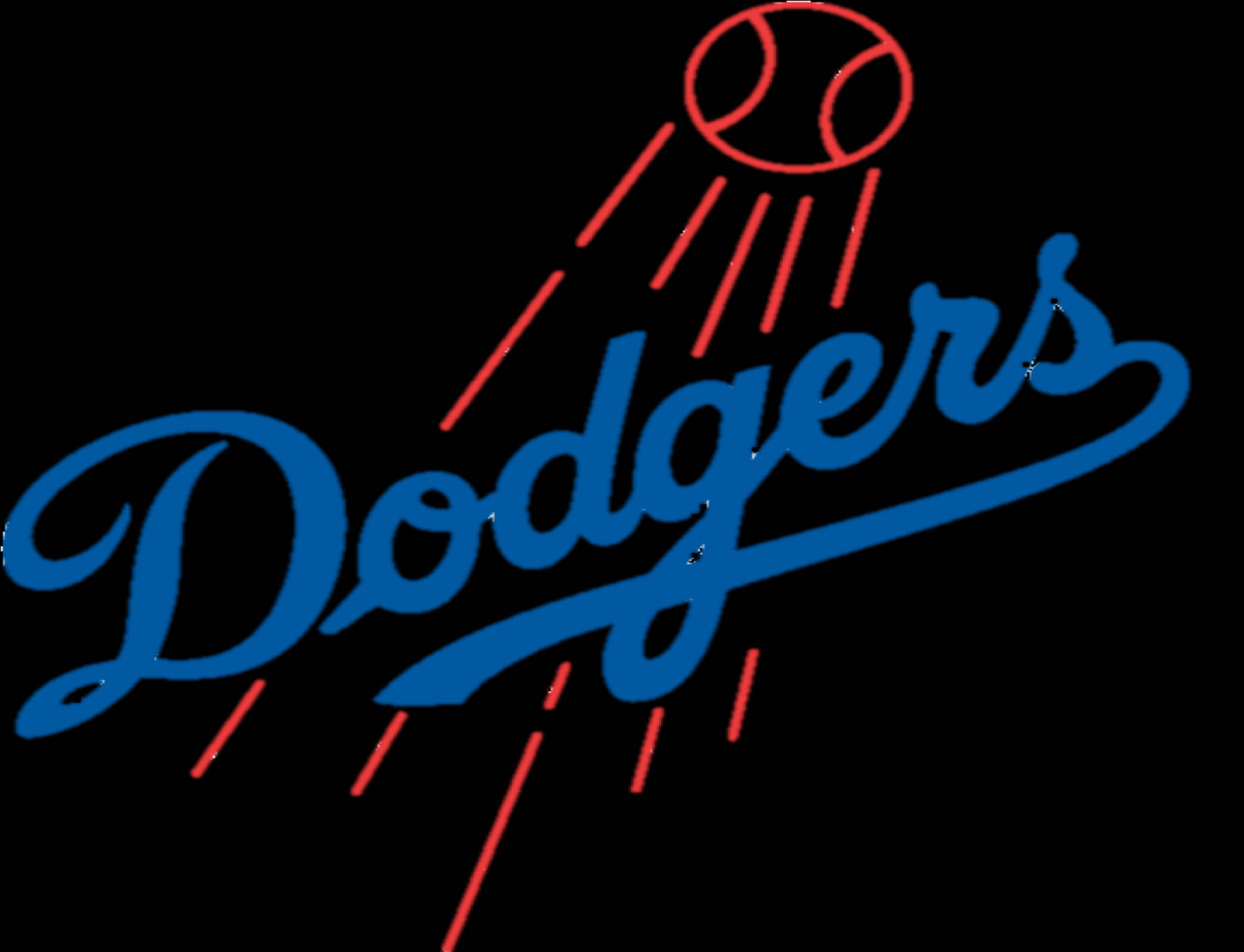 Official La Dodgers Logo Background