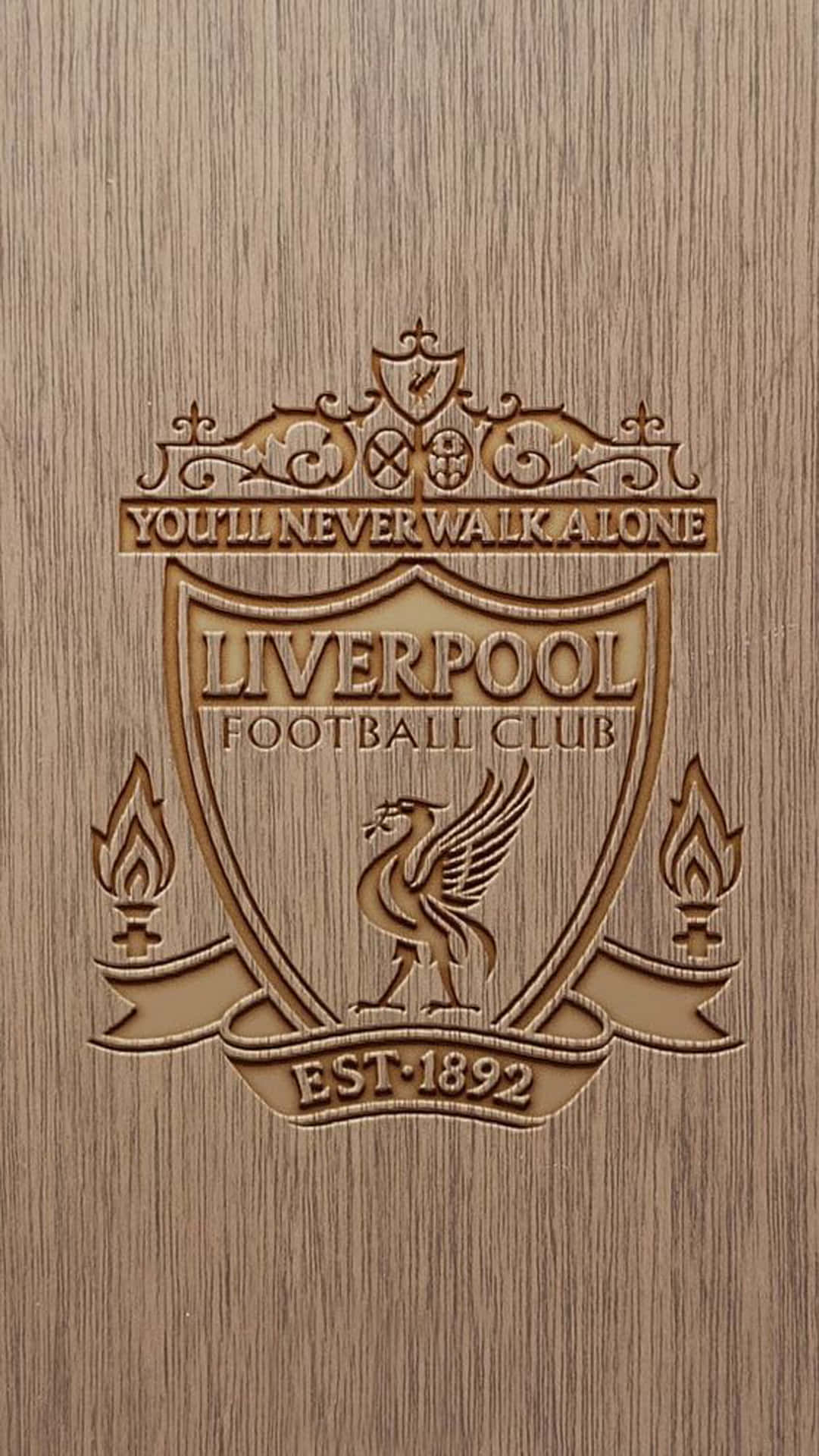 Official Liverpool Football Club Crest Background