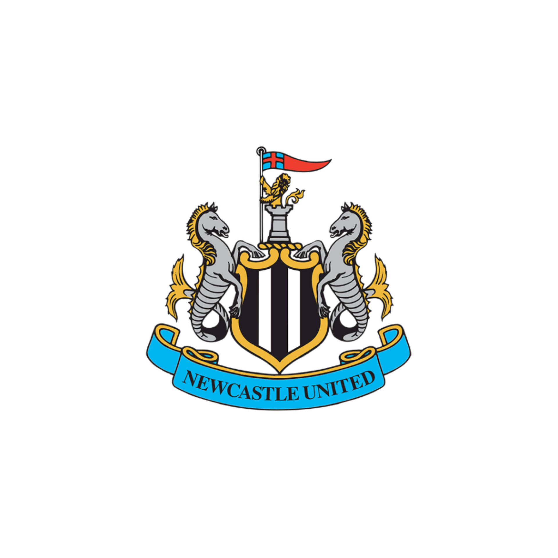 Official Logo Of Newcastle United Football Club Background